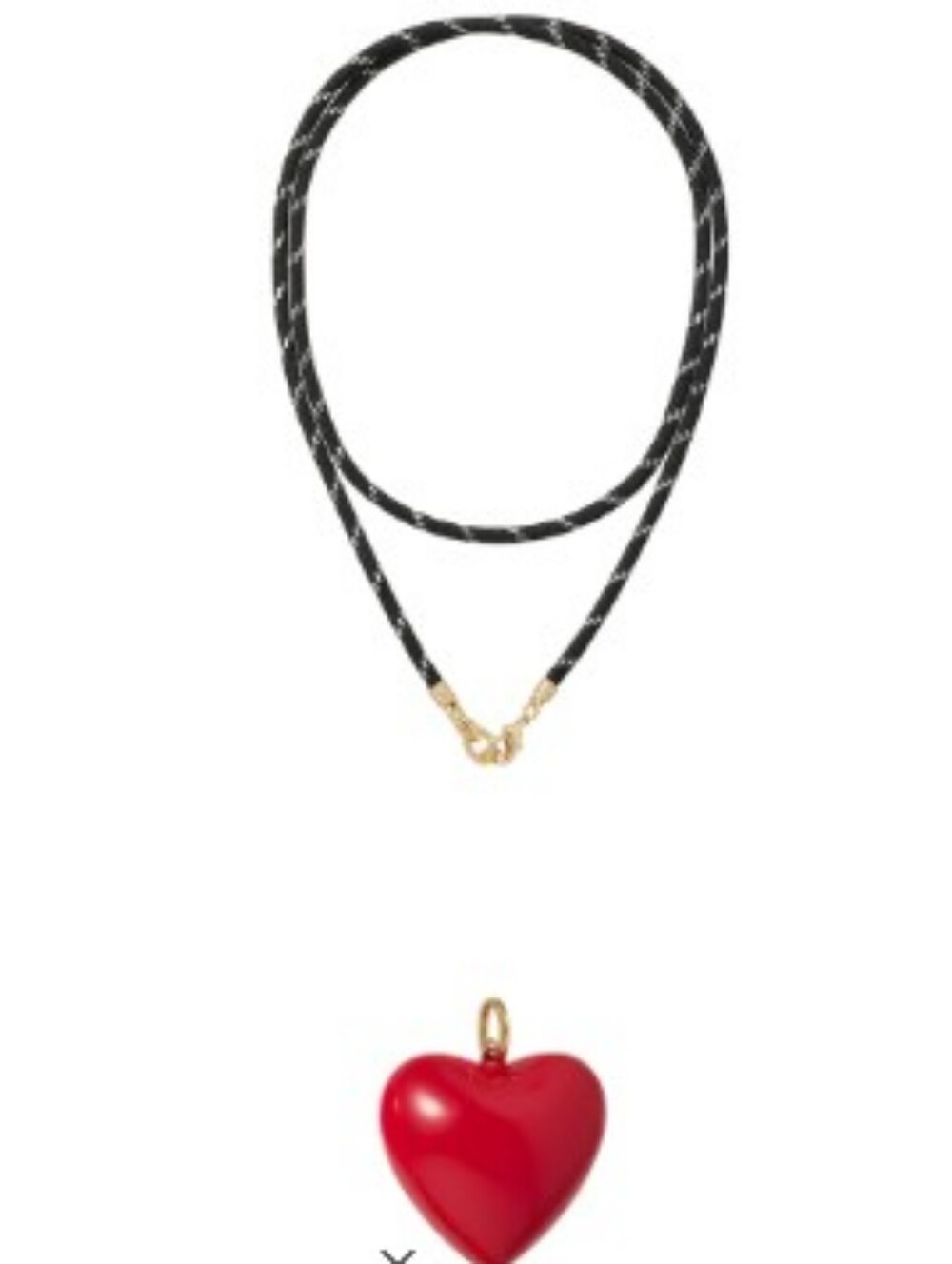 Roxanne Assoulin The Long Happy Cord Charm Necklace